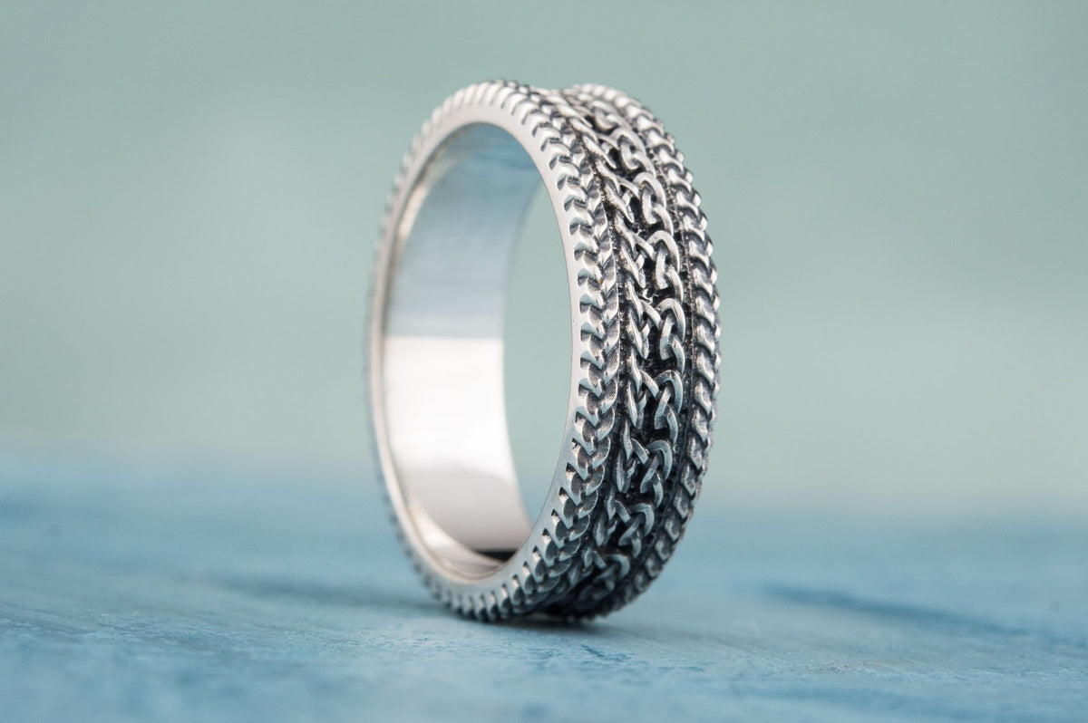 Bague Ornement Torstein — Argent 925