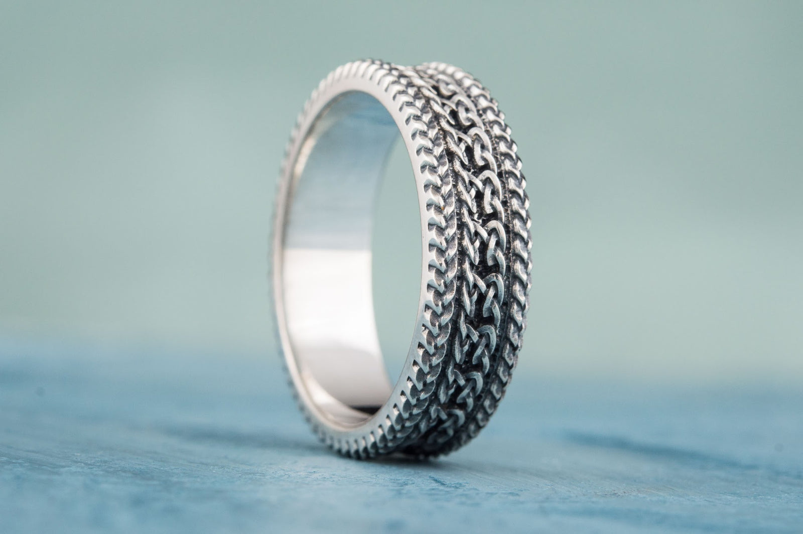 Bague Ornement Torstein — Argent 925
