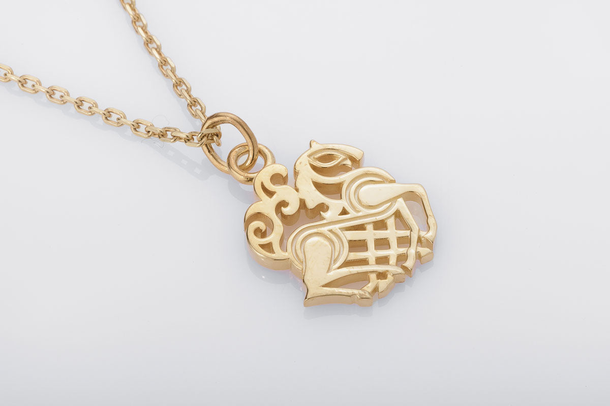 Pendentif Sleipnir Miniature — Argent 925