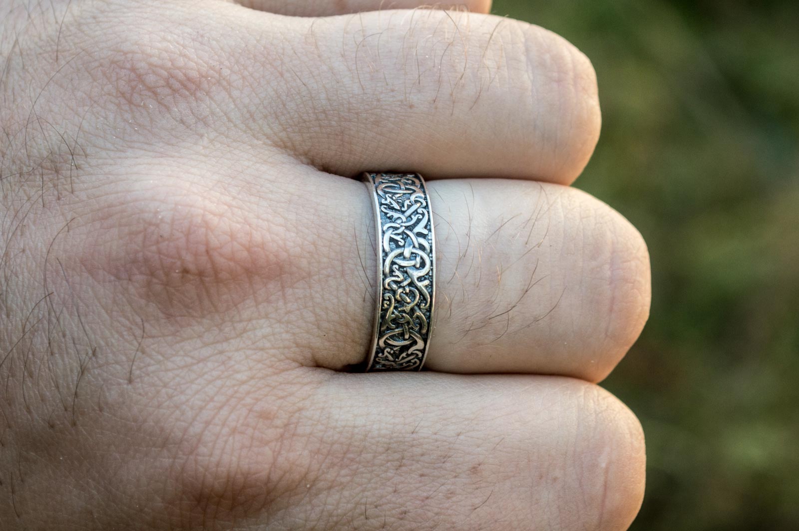 Bague Ornement Erik — Argent 925
