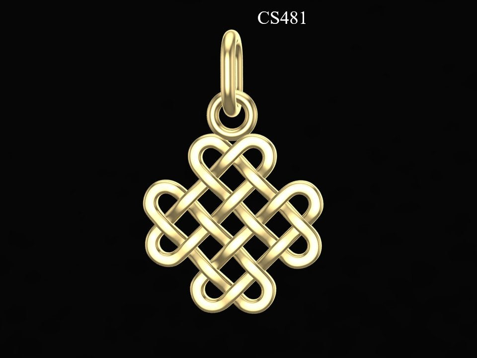 Pendentif Nœud Celtique — Argent 925