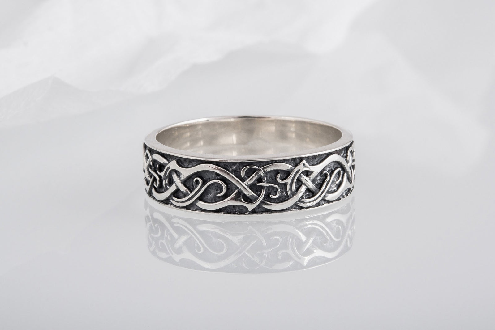 Bague Ornement Eirik — Argent 925