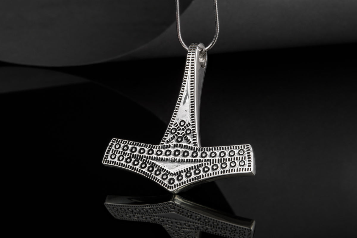 Pendentif Marteau de Thor et Mjölnir Alva — Argent 925