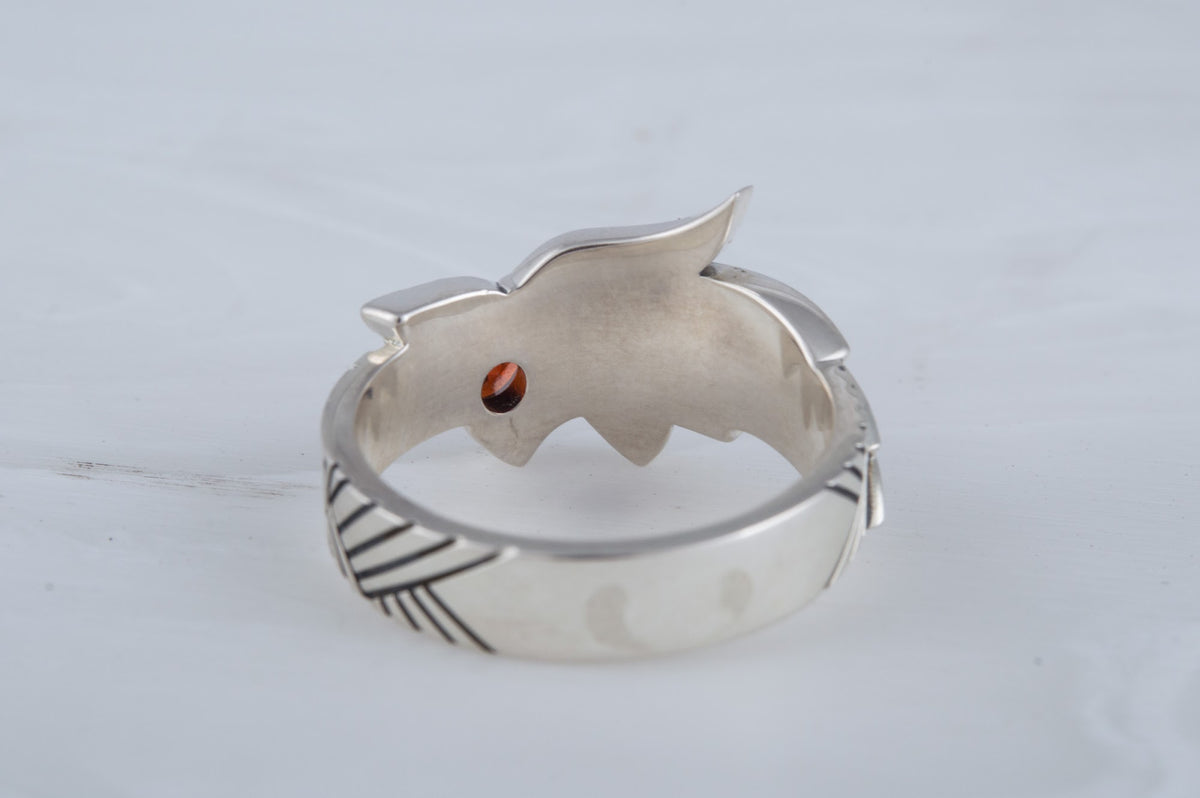 Bague Fenrir et Soleil — Argent 925