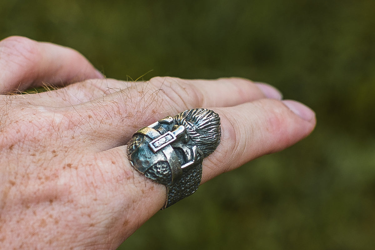 Bague Dieux Vikings Massive — Argent 925