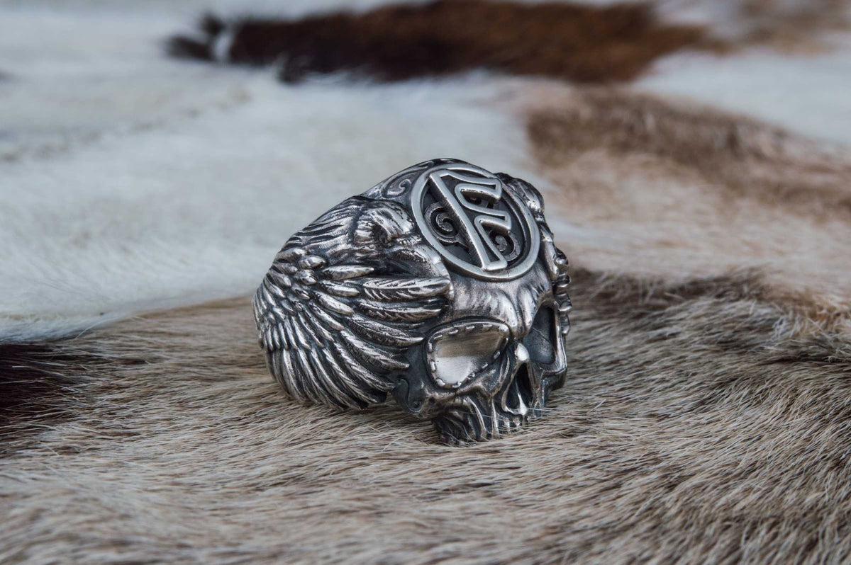 Bague Dieux Vikings Floki — Argent 925