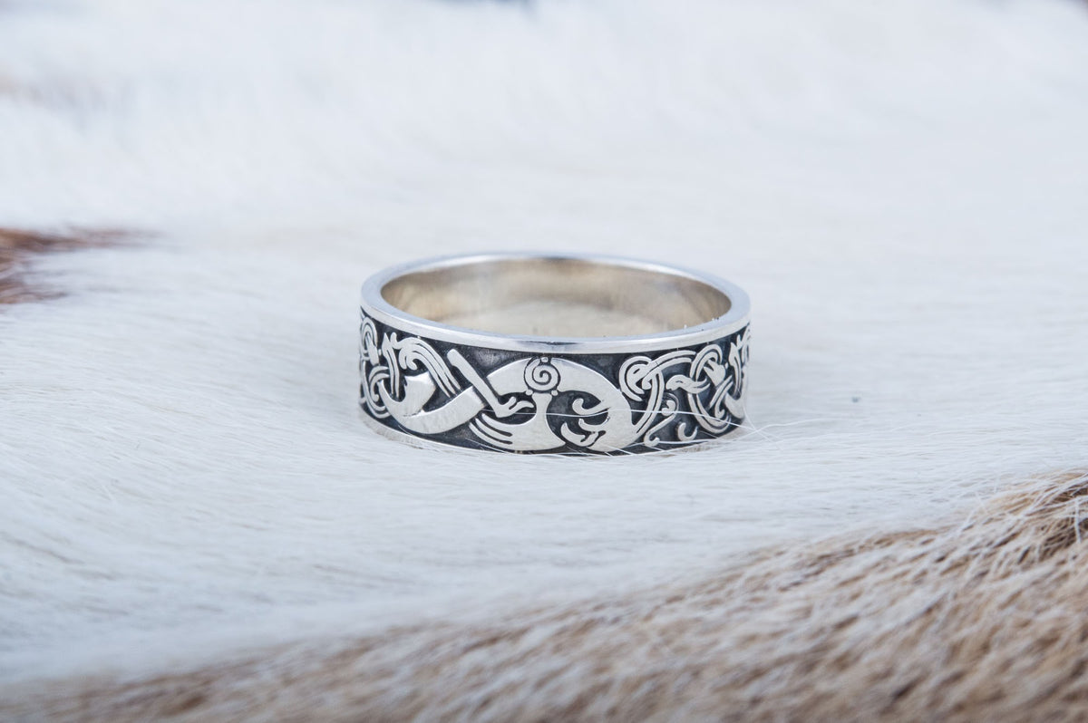 Bague Ornement Sigurd — Argent 925