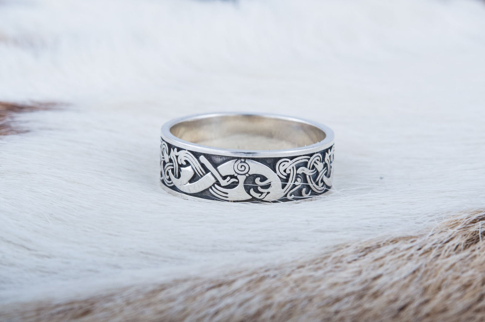 Bague Ornement Sigurd — Argent 925