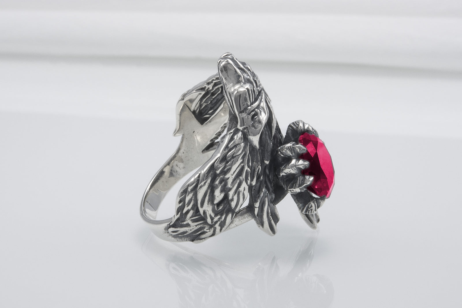 Bague Chevalière Viking Knut — Argent 925