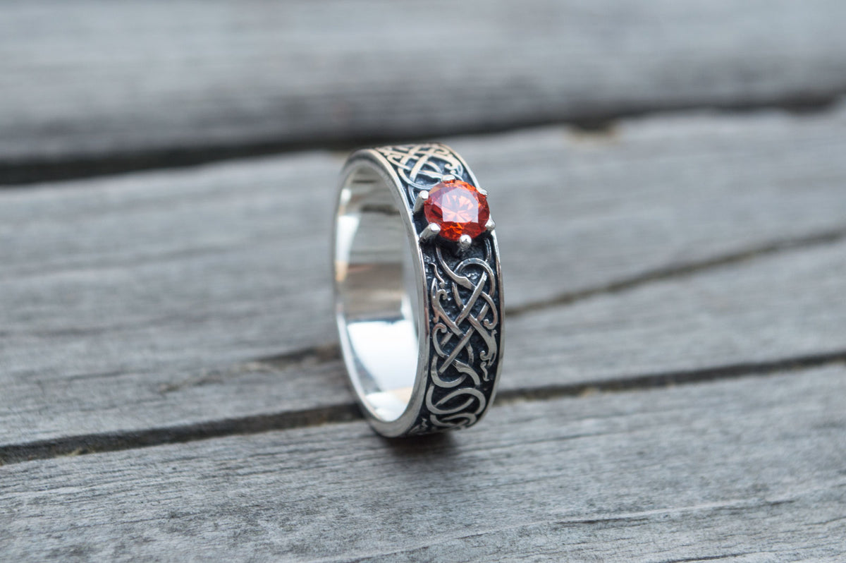 Bague Anneau Viking Rollon — Argent 925