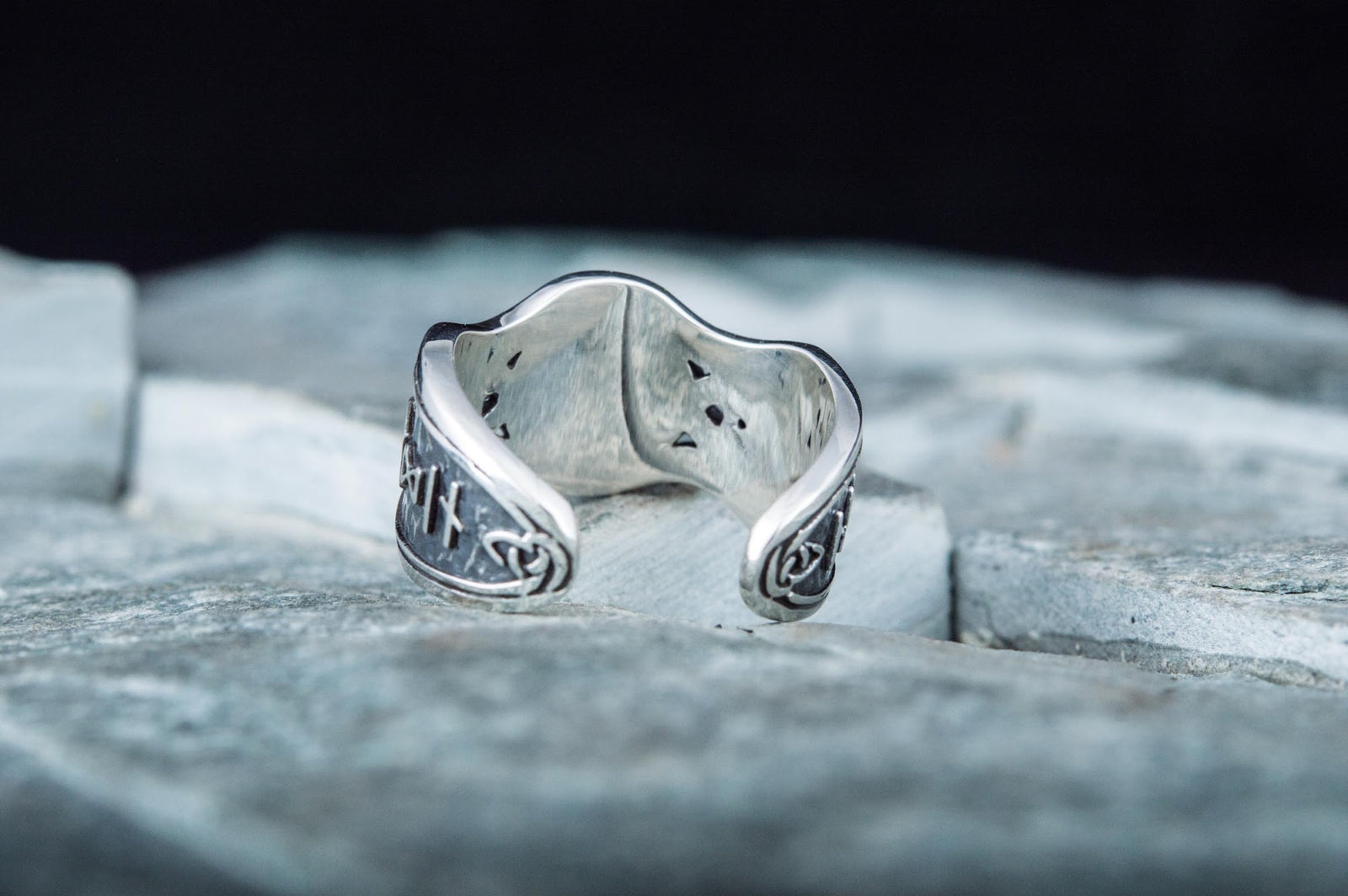 Bague Viking Salut à Odin — Argent 925