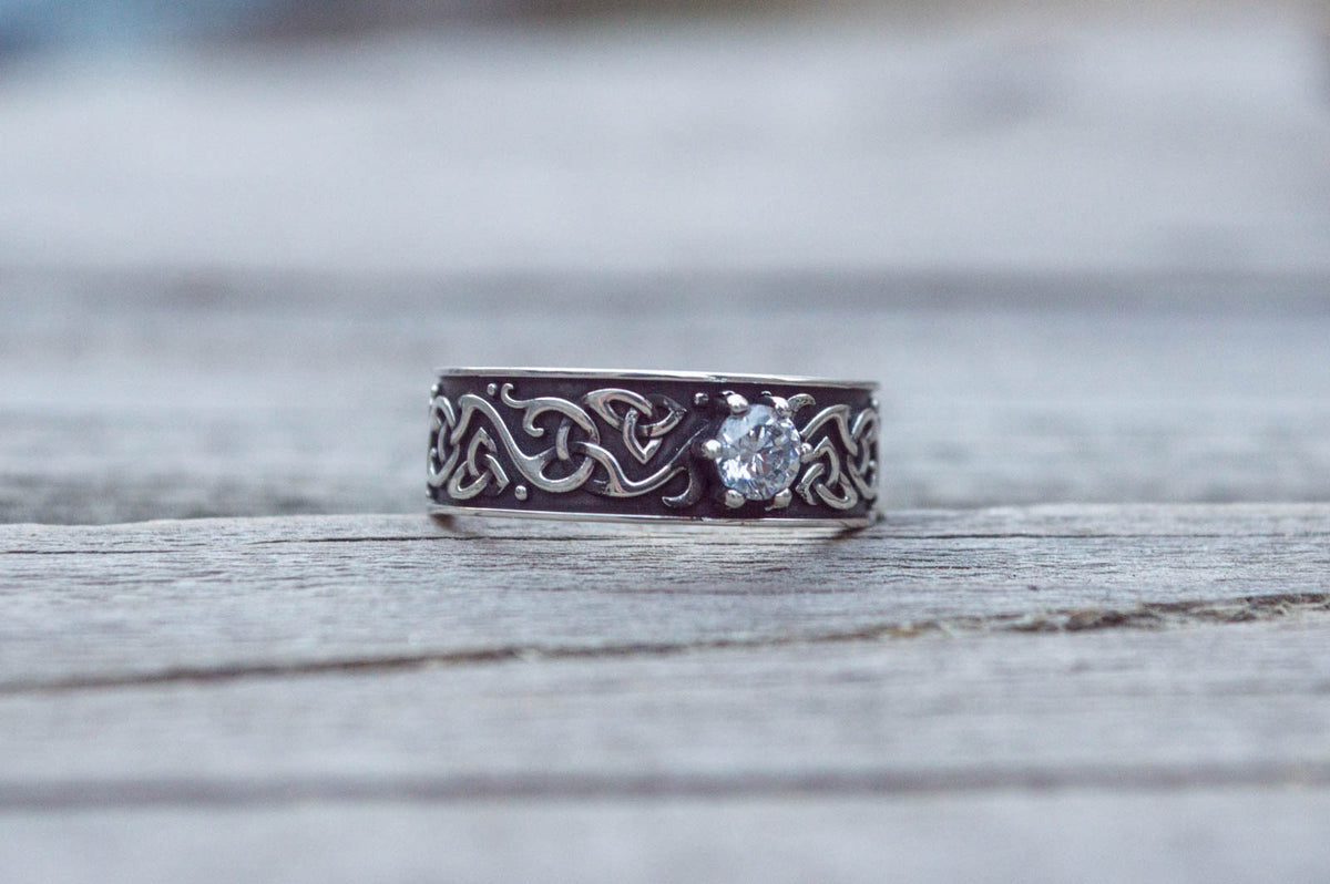 Bague Anneau Viking Einar — Argent 925