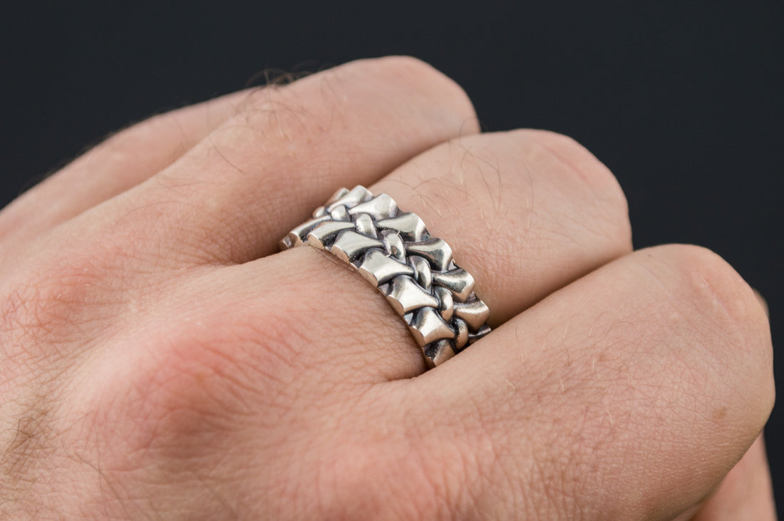 Bague Bergthor des Fjords — Argent 925