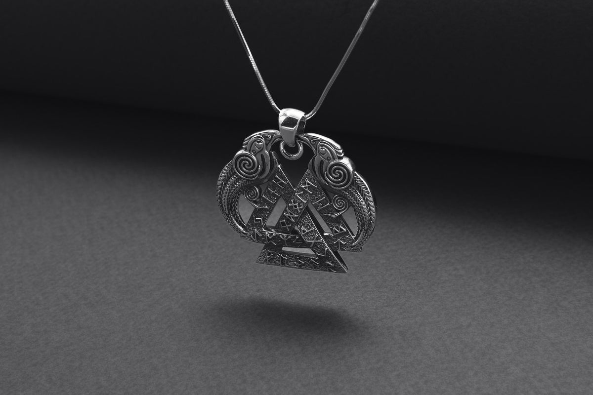 Pendentif Viking Helga — Argent 925