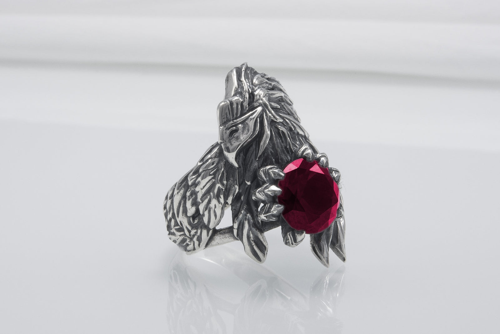 Bague Chevalière Viking Knut — Argent 925