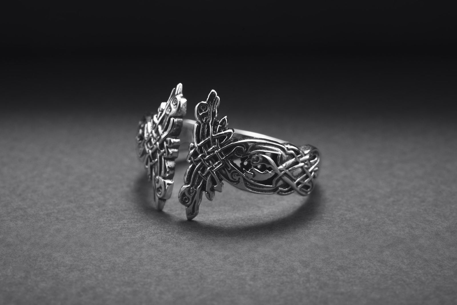 Bague Symboles Vikings Sigurd — Argent 925