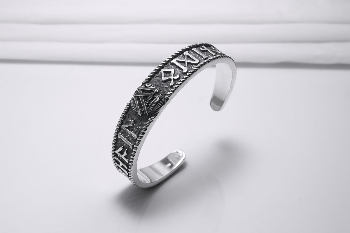 Bracelet Viking Ragnar — Argent 925