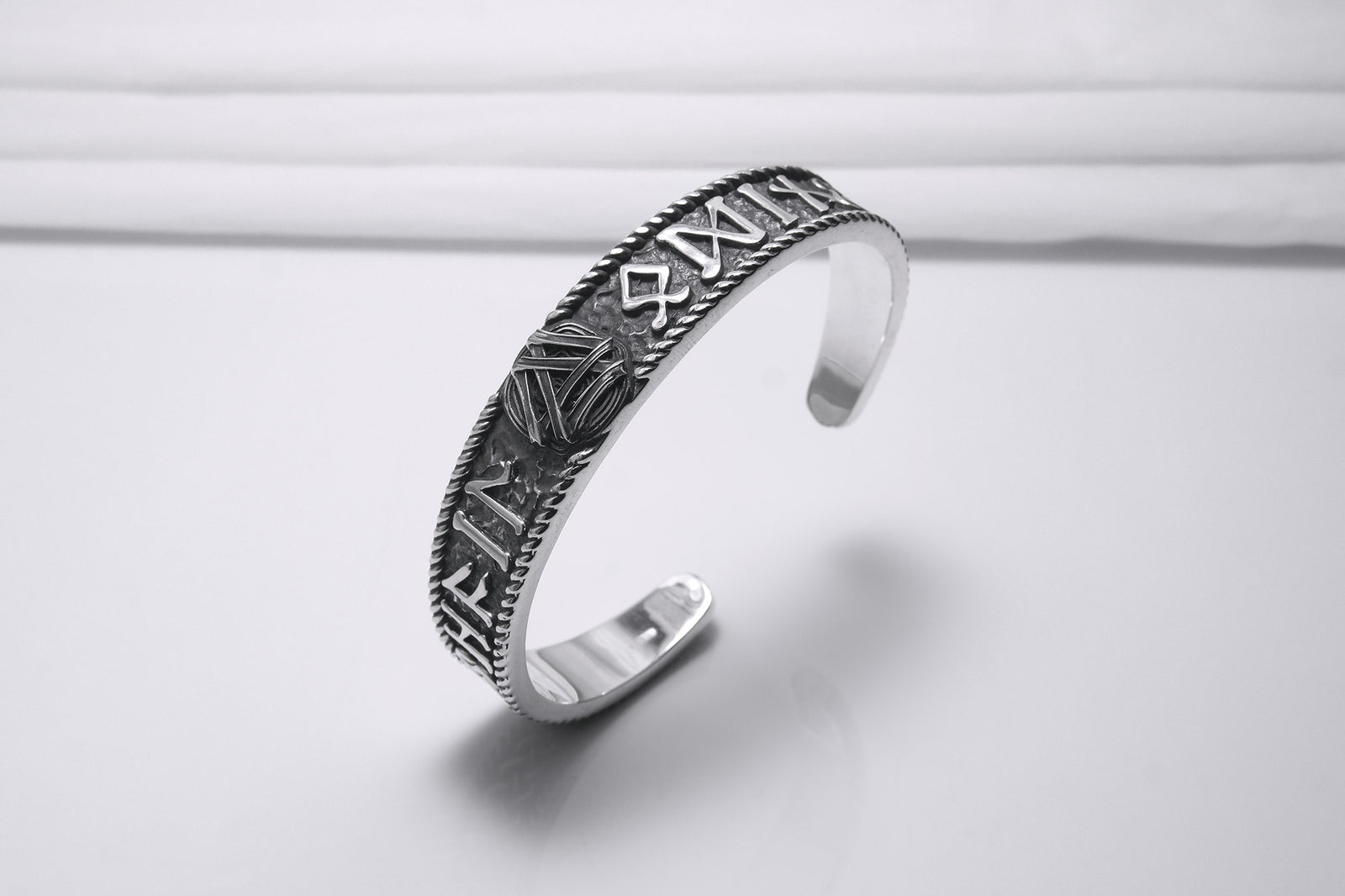 Bracelet Viking Ragnar — Argent 925