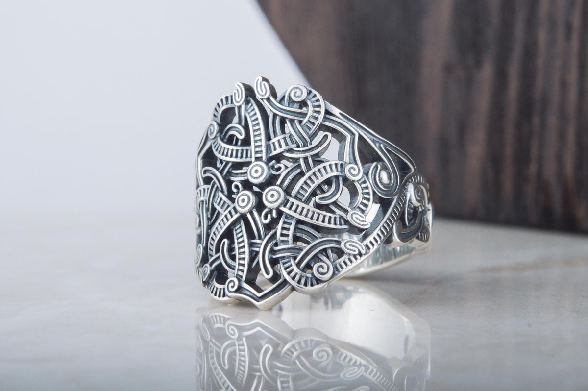 Bague Ornement Ketil — Argent 925