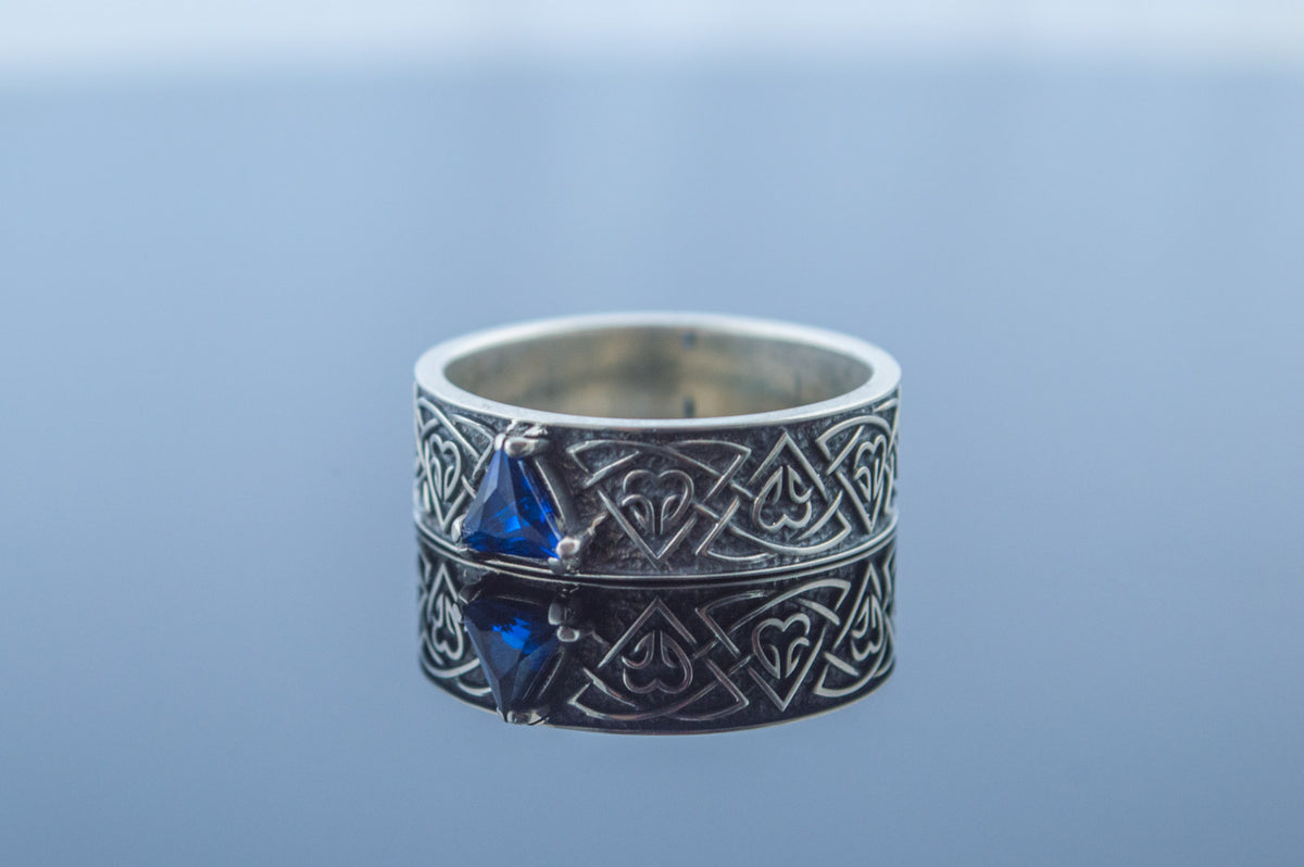 Bague Anneau Viking Rurik — Argent 925