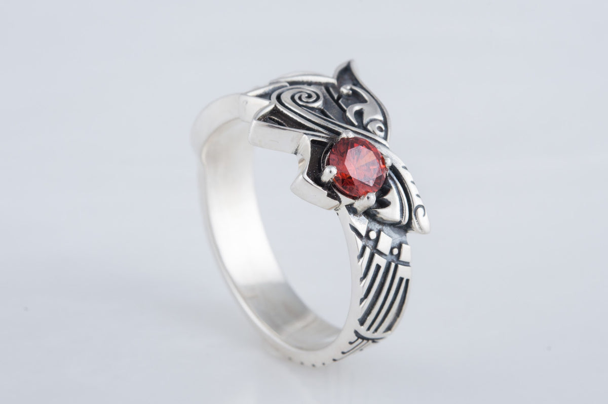 Bague Fenrir et Soleil — Argent 925