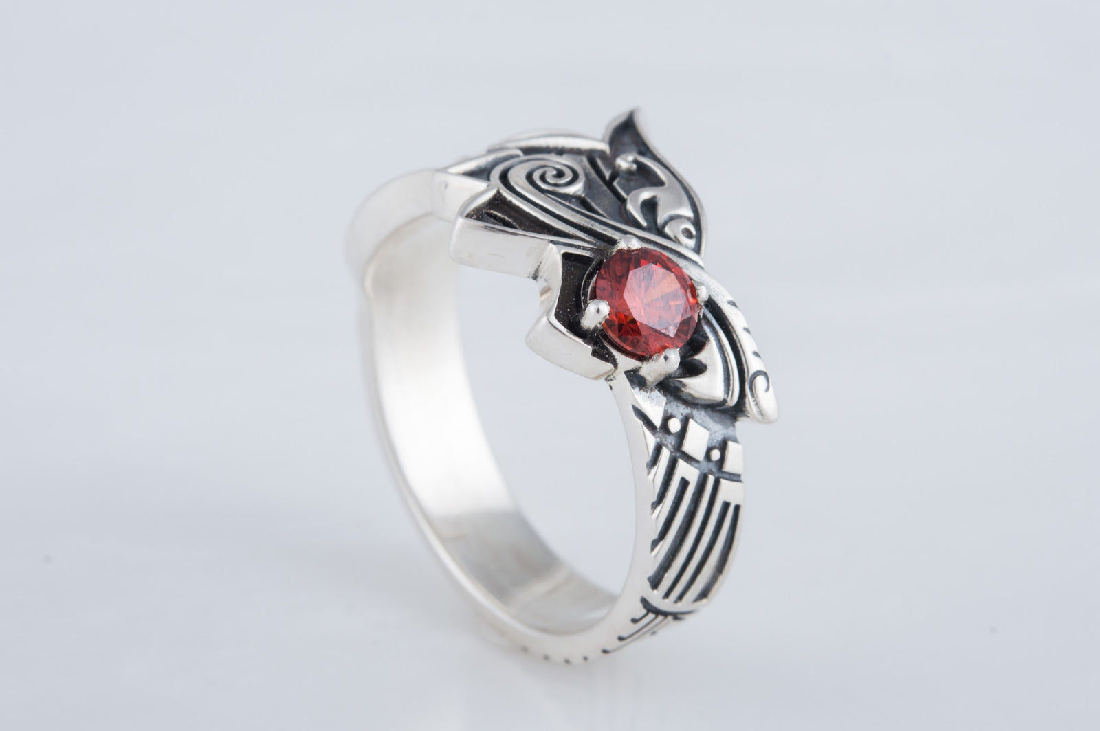 Bague Fenrir et Soleil — Argent 925