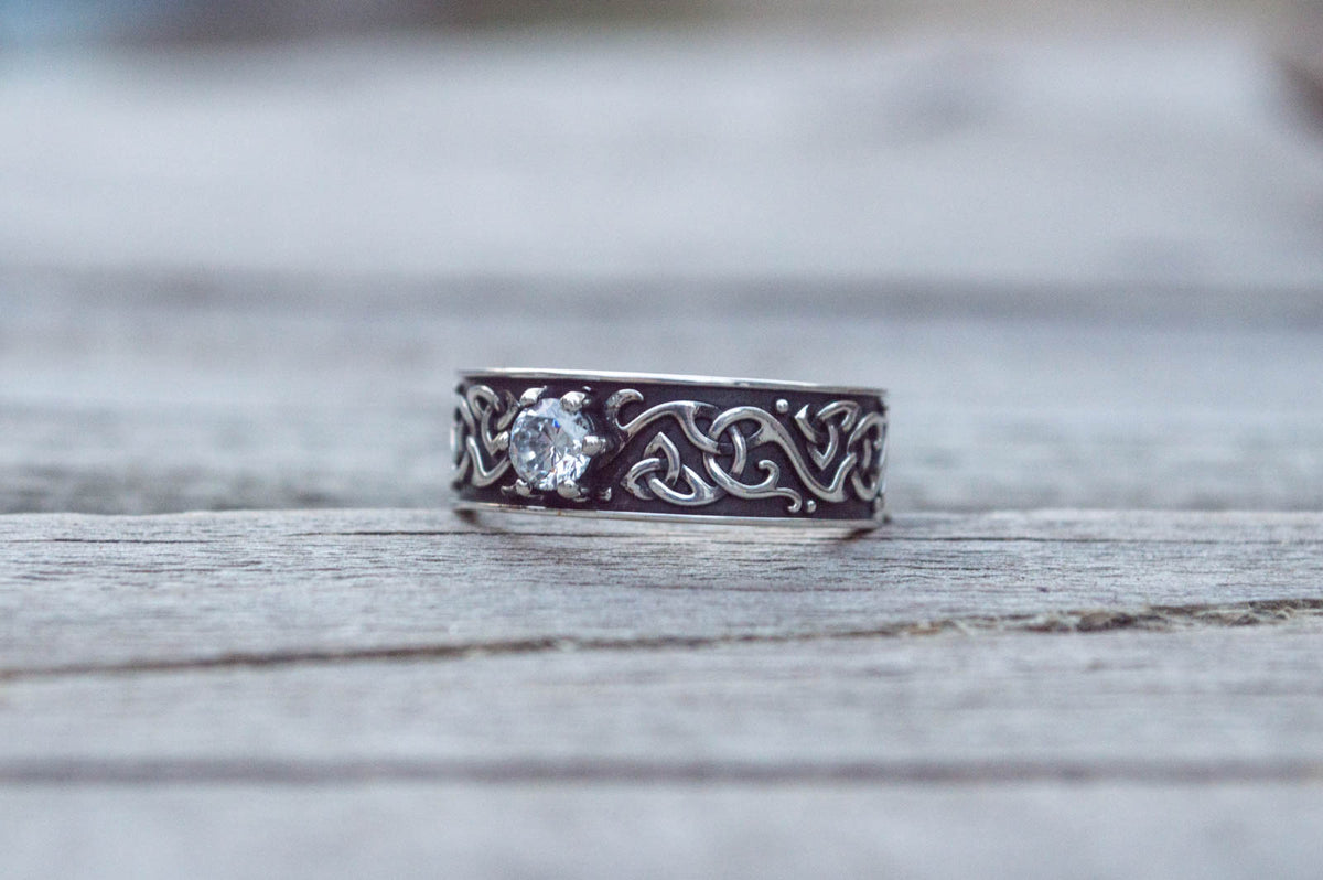 Bague Anneau Viking Einar — Argent 925