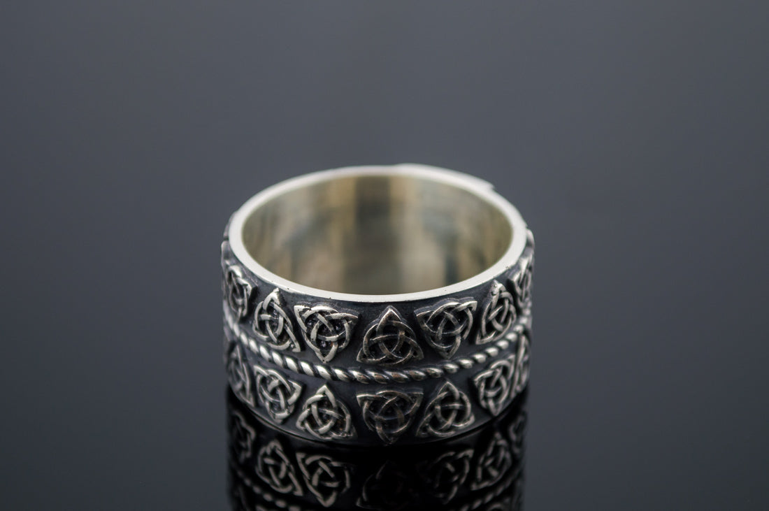 Bague Anneau Viking Hakon — Argent 925