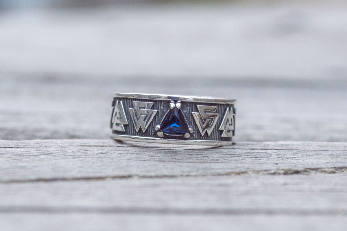 Bague Anneau Viking Bjorn — Argent 925