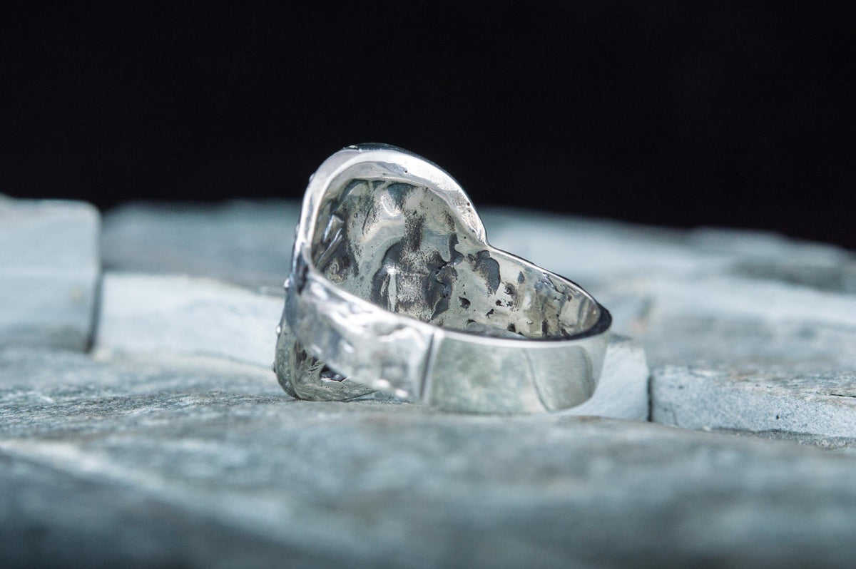 Bague Bouclier — Argent 925