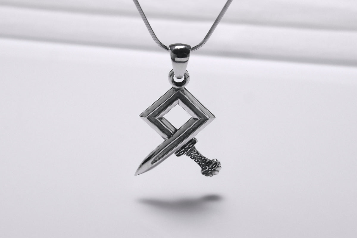 Pendentif Épée Viking — Argent 925