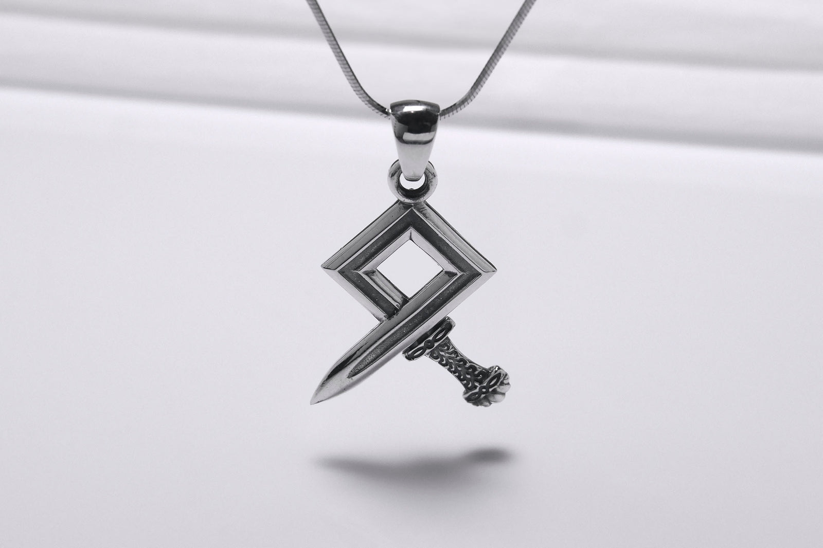 Pendentif Épée Viking — Argent 925