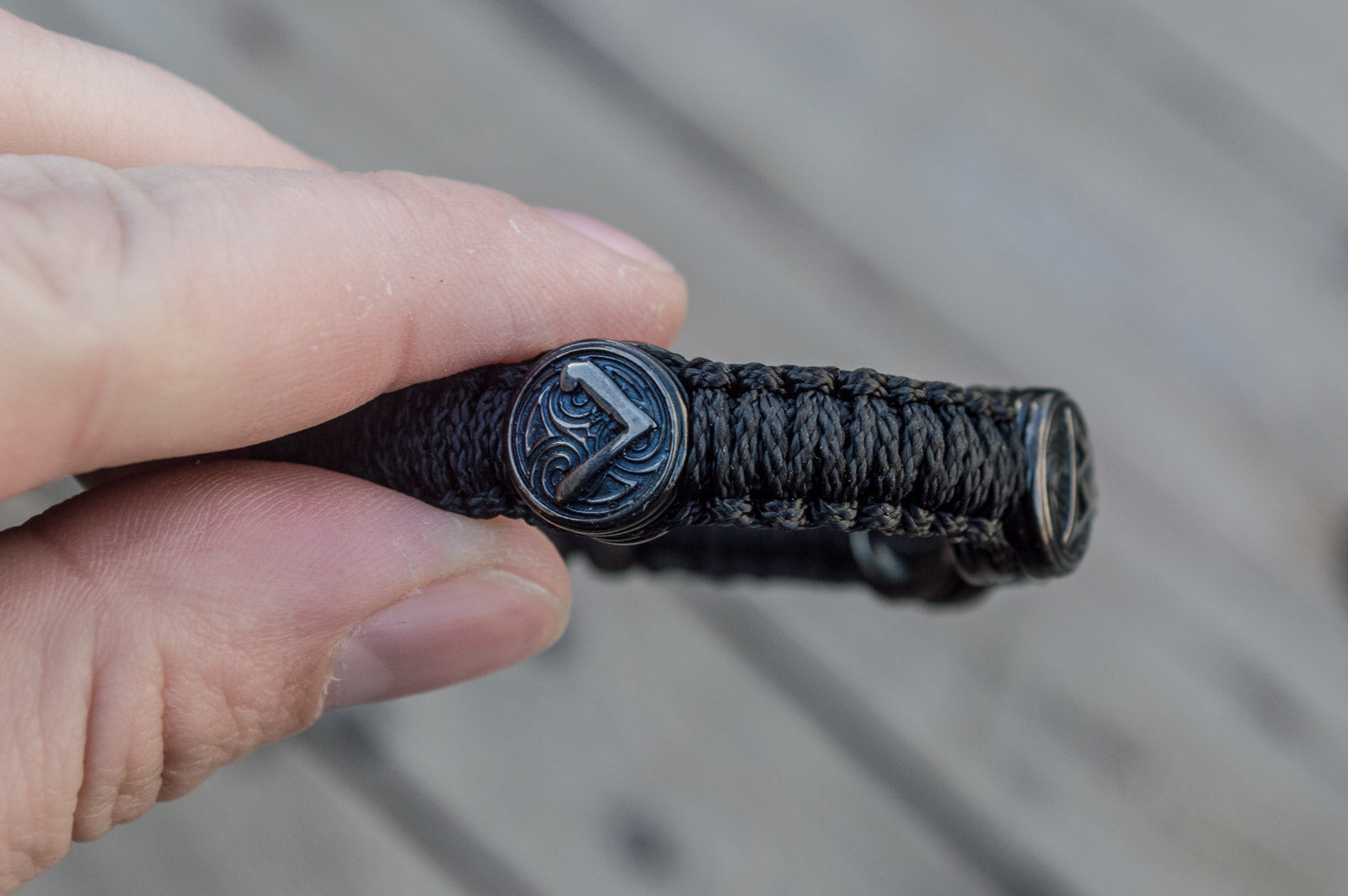 Bracelet Thor et Mjölnir — Argent 925
