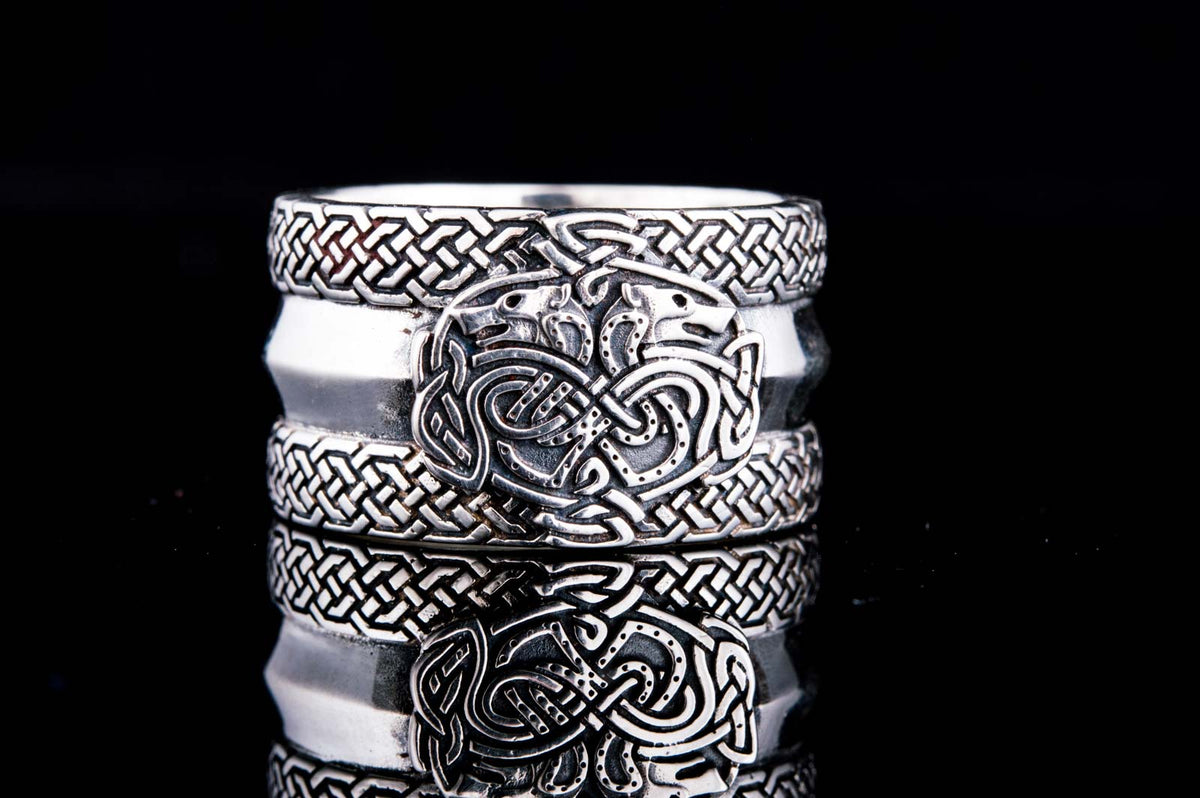 Bague Anneau Viking Freyja — Argent 925