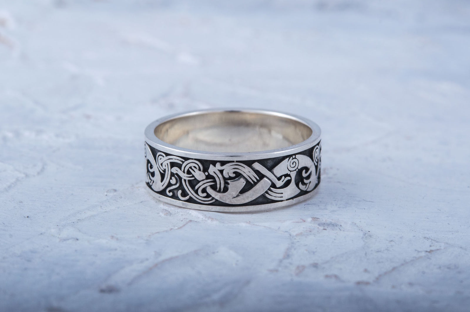 Bague Ornement Sigurd — Argent 925