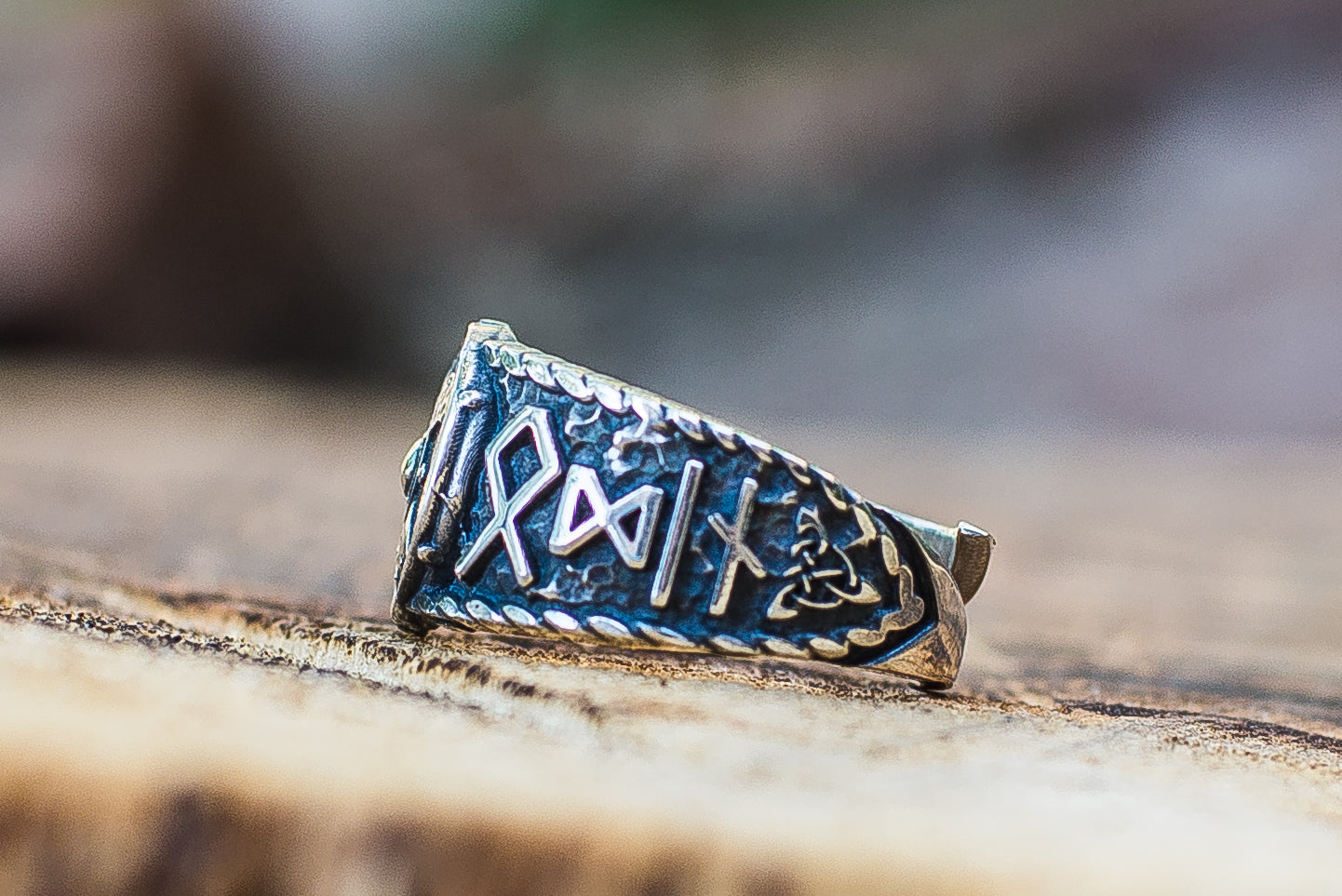 Bague Viking Halvar — Argent 925