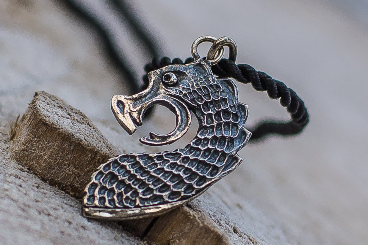 Pendentif Viking Floki — Argent 925