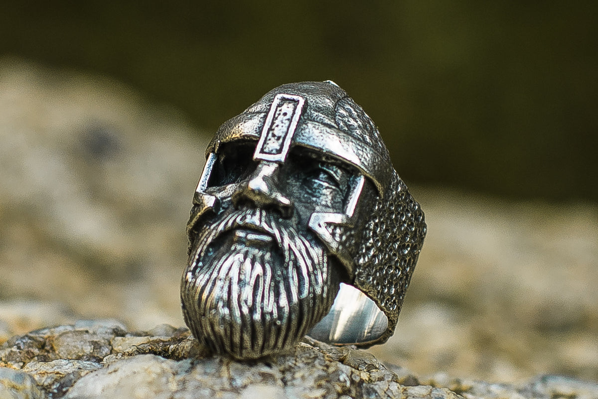 Bague Dieux Vikings Massive — Argent 925