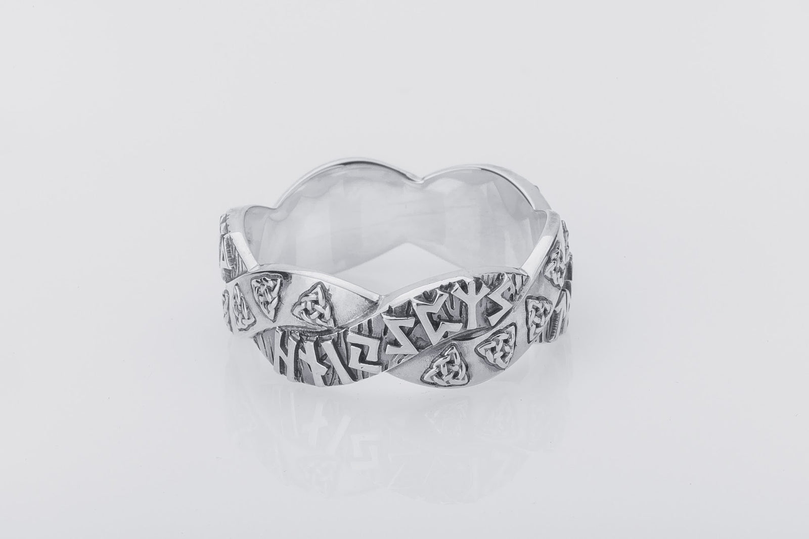 Bague Runique Gunnar — Argent 925