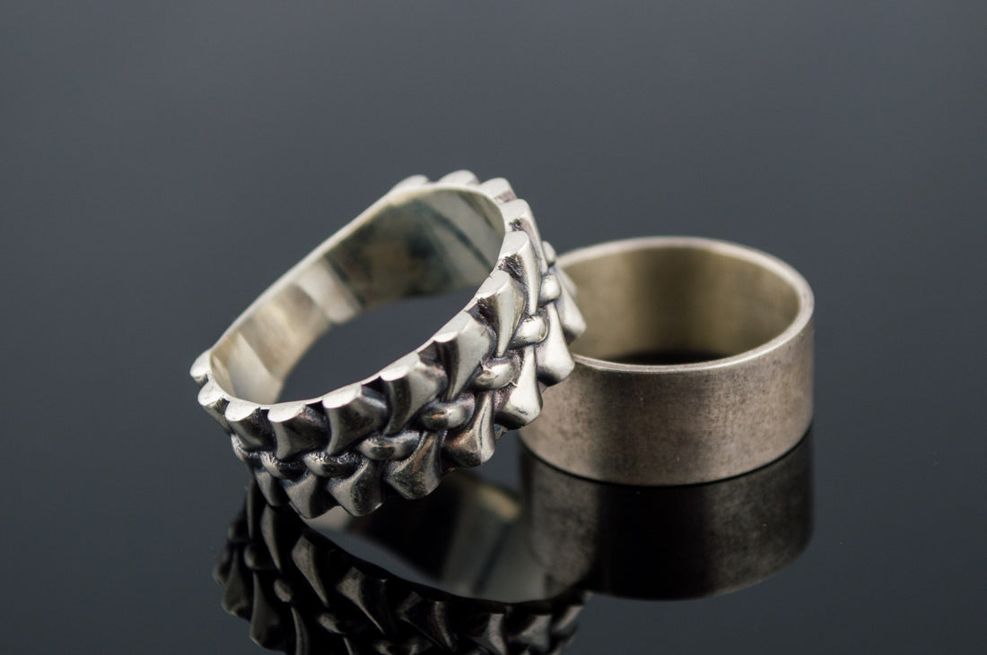 Bague Bergthor des Fjords — Argent 925