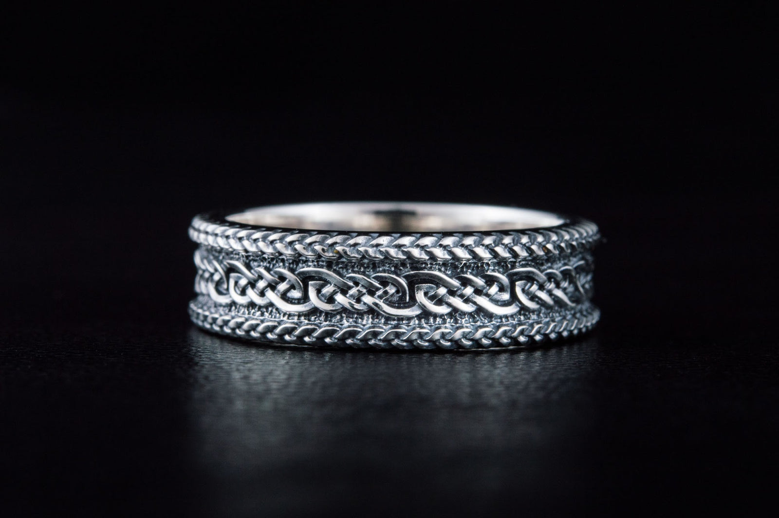 Bague Ornement Gunnar — Argent 925