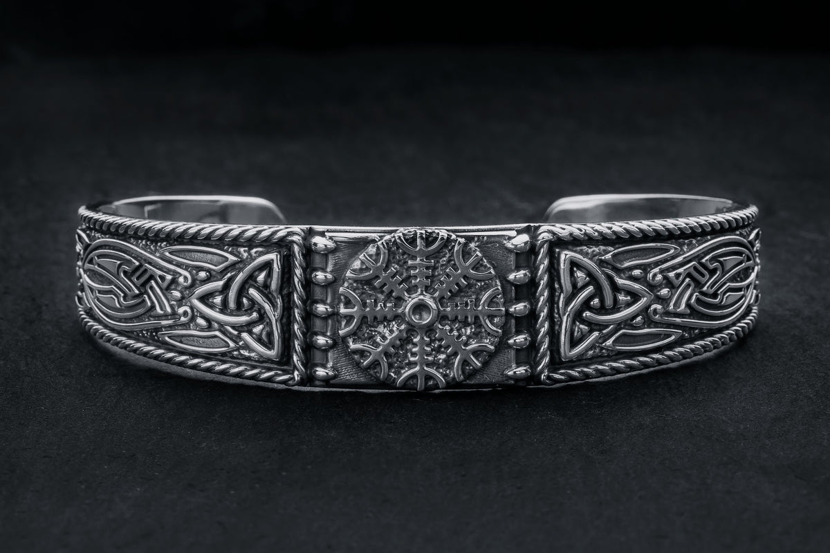 Bracelet Aegishjalmur — Argent 925