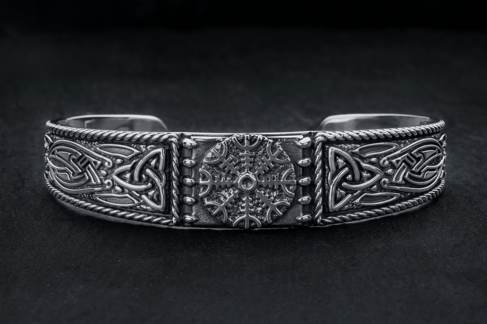 Bracelet Aegishjalmur — Argent 925