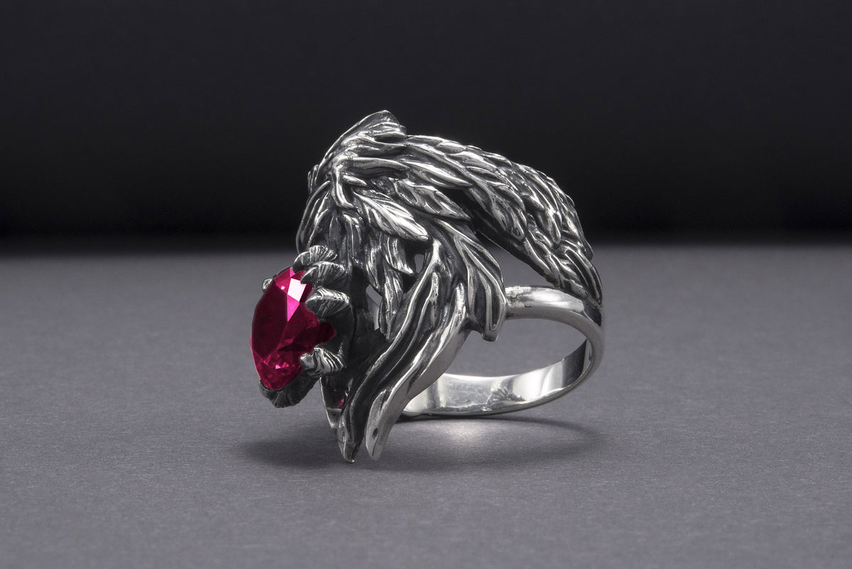 Bague Chevalière Viking Knut — Argent 925