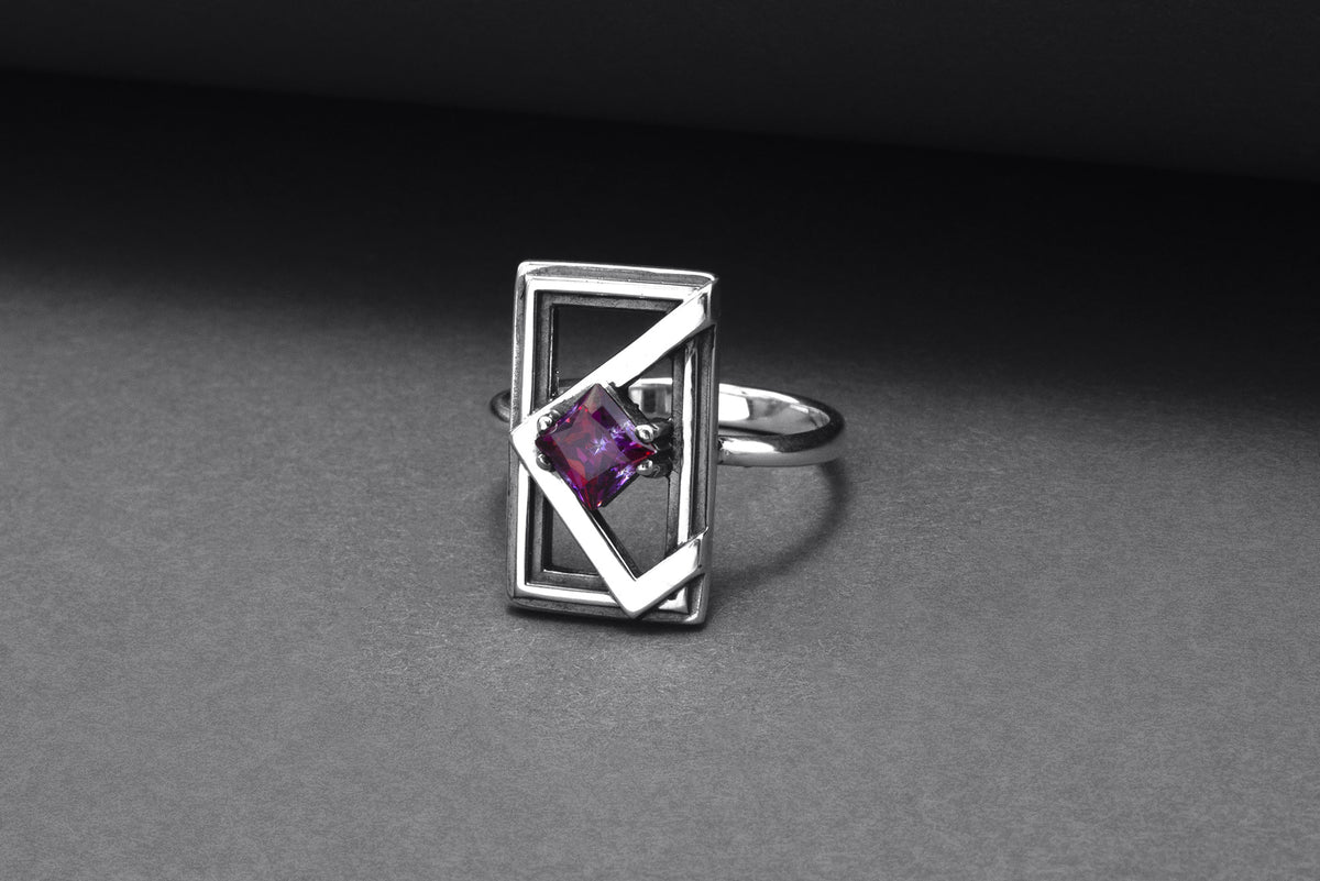 Bague Art Bergthor — Argent 925