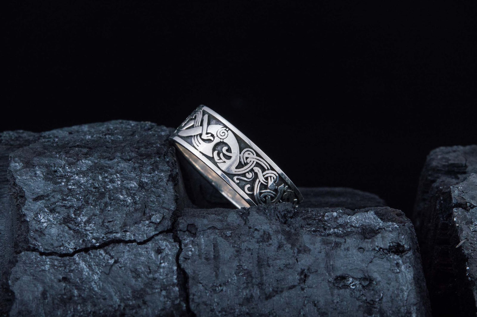 Bague Ornement Sigurd — Argent 925