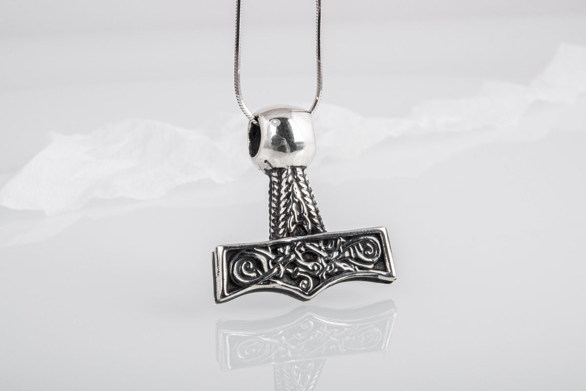 Pendentif Mjölnir Bjorn — Argent 925