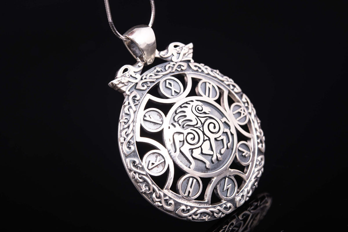 Pendentif Viking Rollon — Argent 925