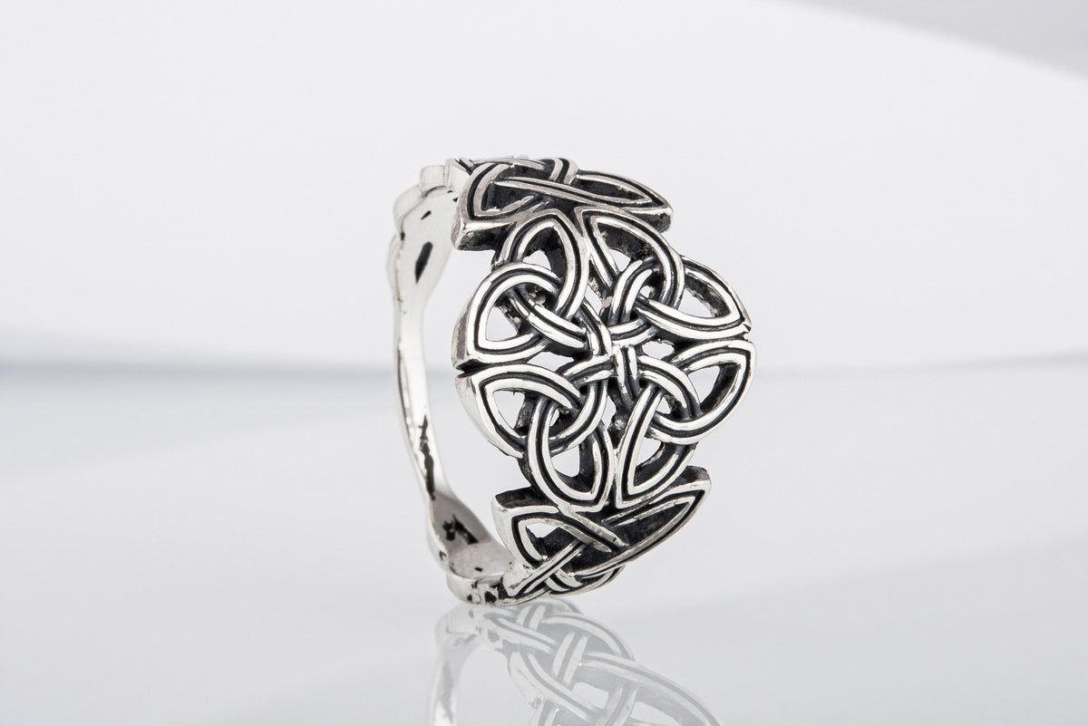 Bague Ornement Viking — Argent 925