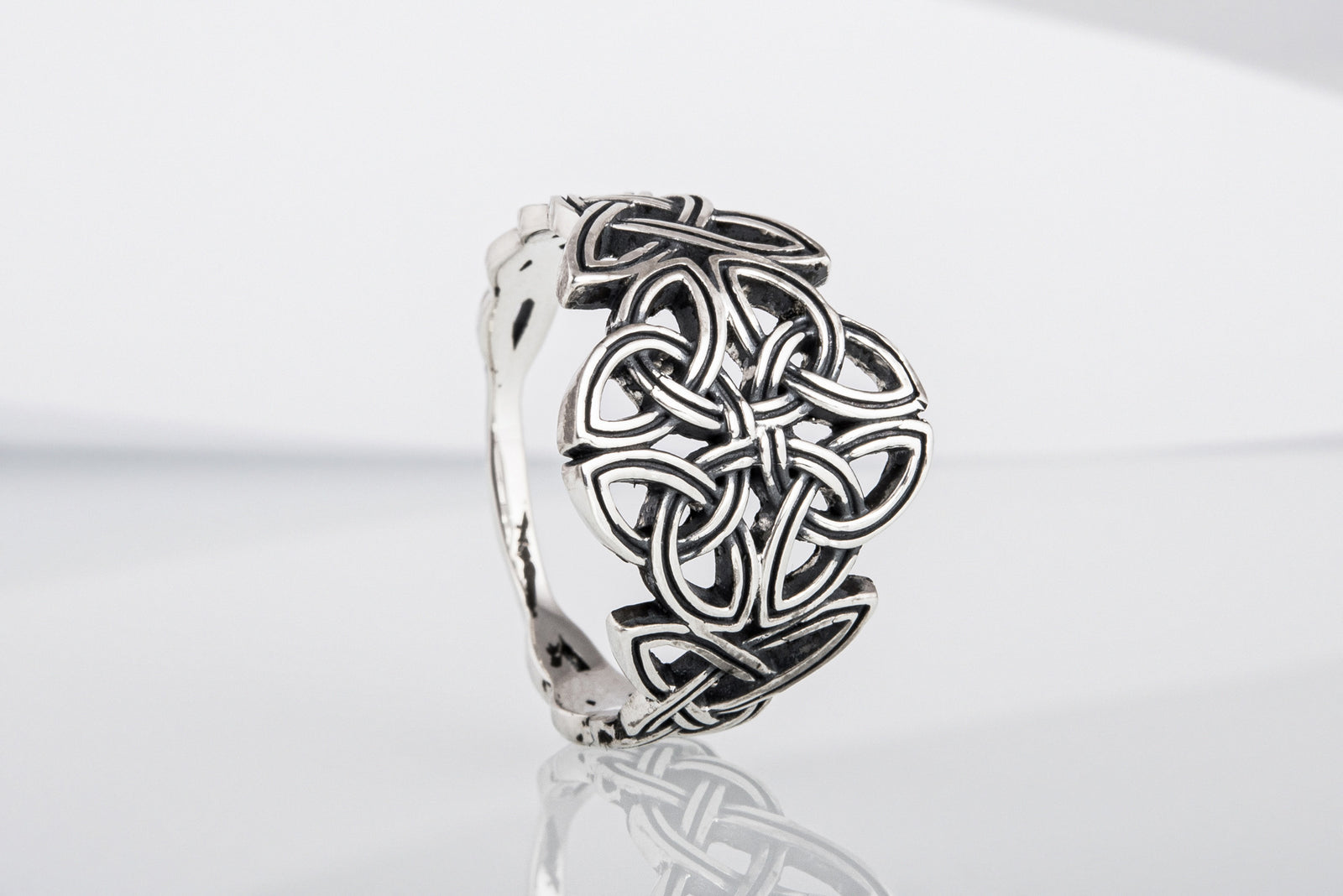 Bague Ornement Viking — Argent 925